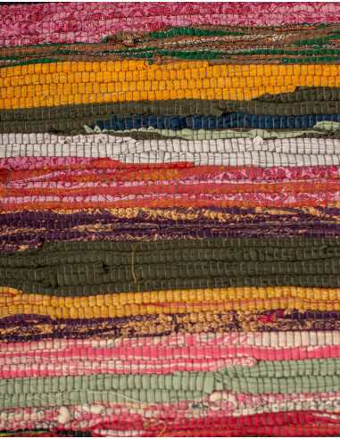 Tapis indien ethnique bohème fait main –...