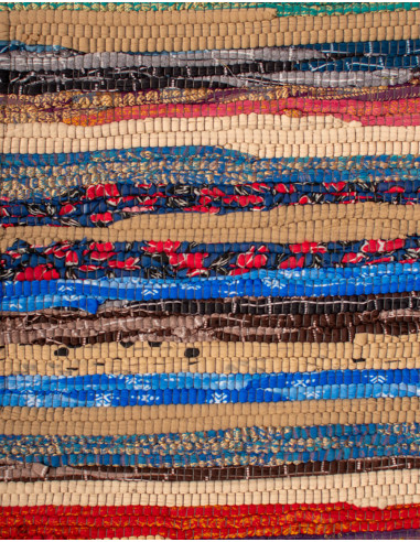 Handmade Indian Ethnic Boho Style Rug – Random...