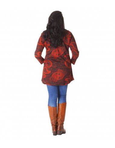 tunica-plus-size-rosso-hippie