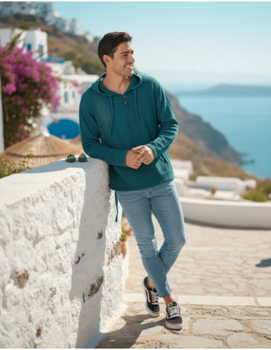 Sweat-shirt fin fait main – Mode ethnique...