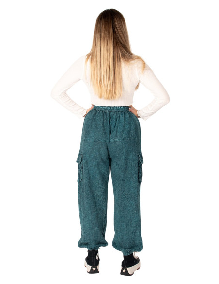 Pantalon sarouel unisexe Kimago – Style bohème et artisanat indien