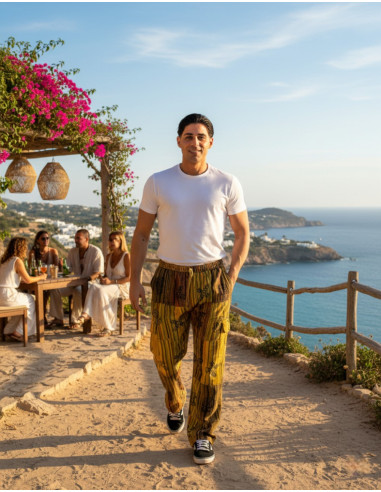 Handmade patchwork hippie trousers – Handmade...