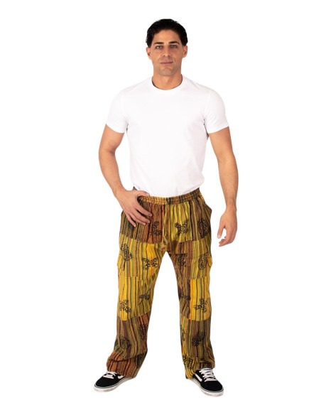 Handmade patchwork hippie trousers – Handmade in India