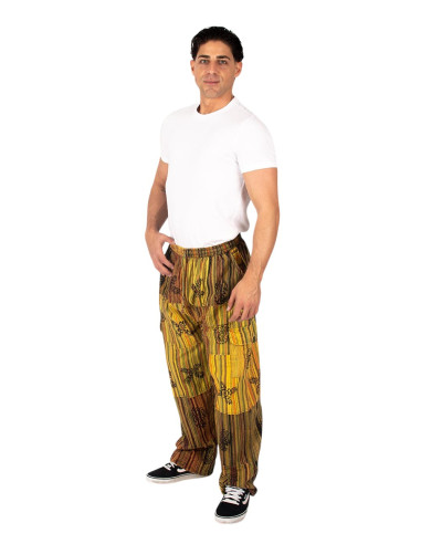 Pantaloni hippie patchwork fatti a mano - Fatti...