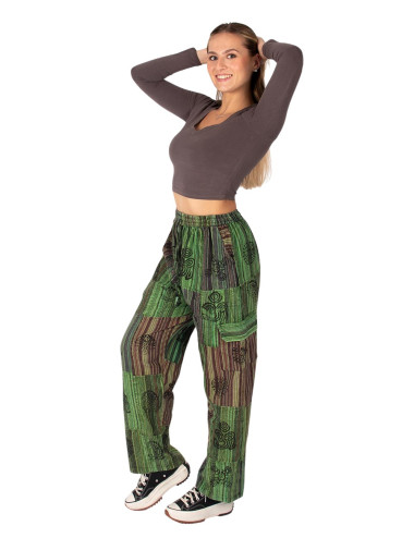 Pantalon hippie patchwork... 2