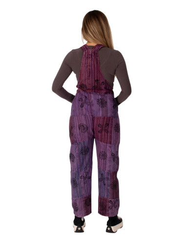 Unisex patchwork handmade cotton jumpsuit –...