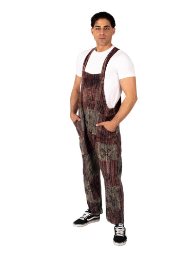 Unisex-Patchwork-Latzhose... 2