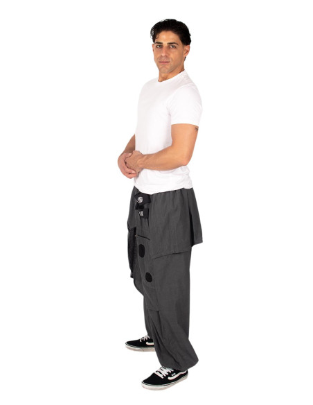 pantalon-boho-faldon-botones-kimago