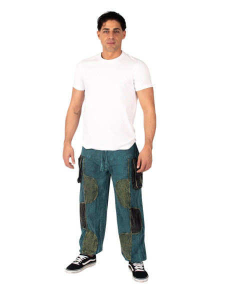 Pantaloni harem unisex in cotone in vari colori