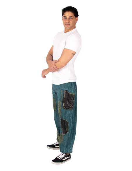 Unisex cotton harem pants in various colors