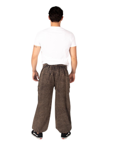 Pantaloni harem unisex in cotone in vari colori