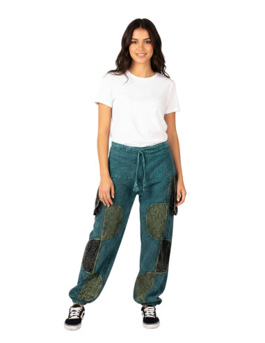 Pantalón bombacho unisex de algodón en colores...