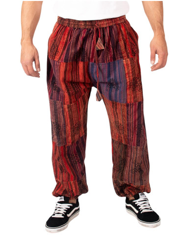 pantalon-rojo-retales-artesanales-kimago