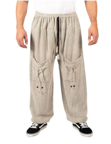 Caldi pantaloni harem unisex in stile etnico