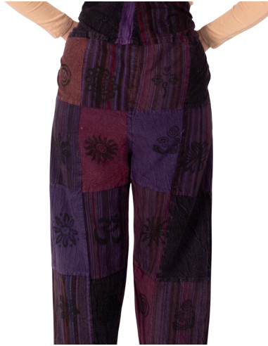 Unisex-Patchwork-Jumpsuit aus handgefertigter...