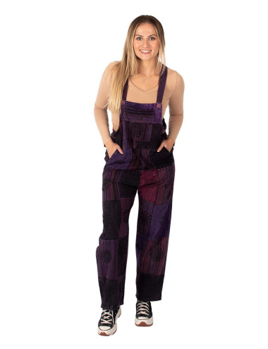Unisex-Patchwork-Overall... 2