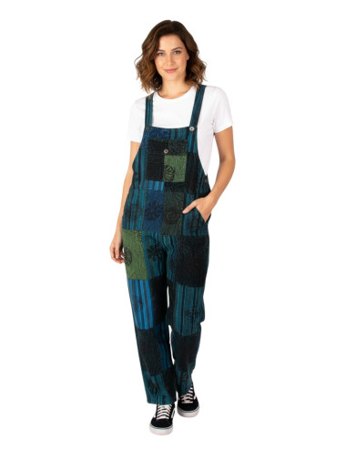 Unisex-Patchwork-Overall... 2