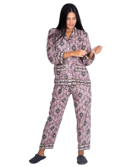 Pyjama en soie Kimago inspiré de la tradition indienne