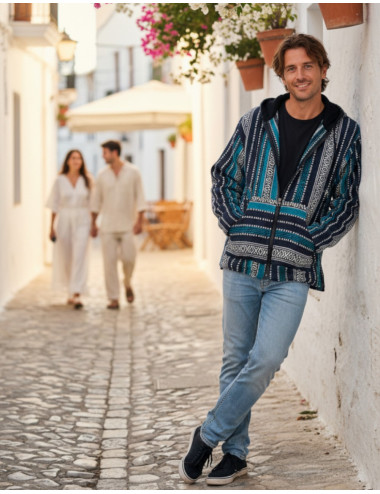 Unisex-Hippiejacke mit...