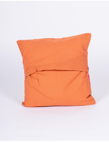Salmon floral cushion cover... 2