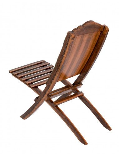 Stuhl-Holz-bemalt-Hand-Hindu-Rajasthan-Jaipur-Front