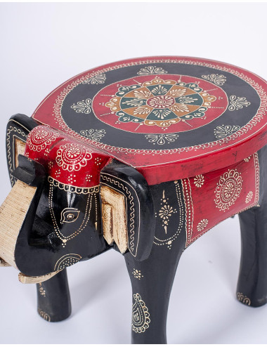 Banc noir et rouge fait... 2