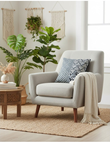Black and white cushion...