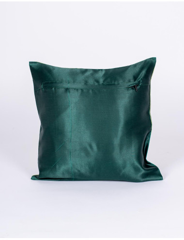 Green cushion cover with... 2