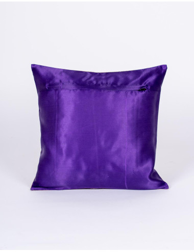 funda-cojin-morado-brillante-circulos-etnico 2