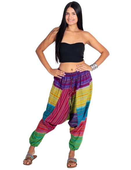 pantalon-afgano-rayado-colorido-mujer-hippie