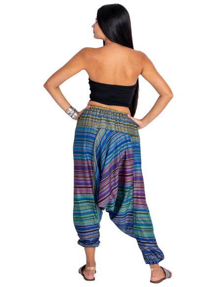 Unisex Multicolor Afghan Pants – Indian Ethnic Boho Style