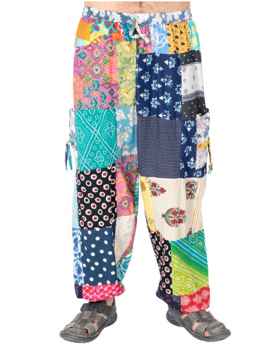 pantalon-bohemio-algodon-patchwork-india-unico