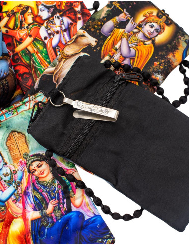 Bolsa de ombro para celular com deuses hindus –...