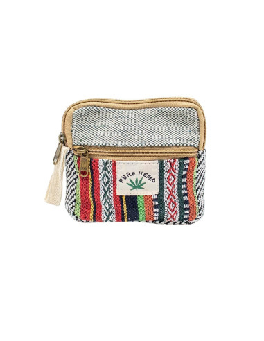 Bolsa de cânhamo feita à mão, 12x12 cm –...