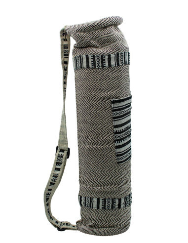 Borsa per tappetino yoga in canapa – Copertina...