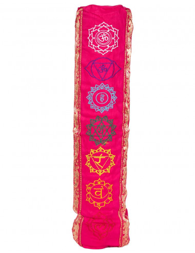 Pink Cotton Yoga Mat Bag –...