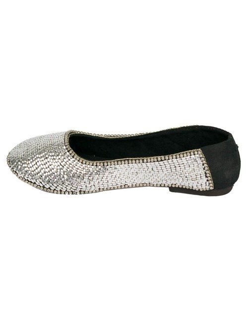 balerina-espadrille-chaussures-chaussures-argent-ethnique-printemps