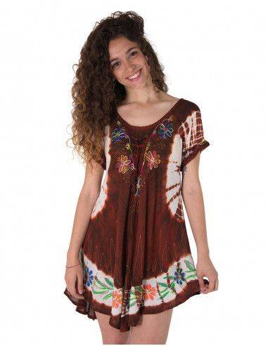t-shirt-amarrada-celeste-vida-playa