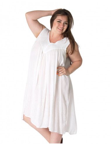 Kleid-Midi-ärmellos-plus-Größe-lila-billig