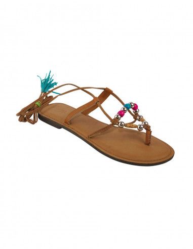 Women's-Greek-Style-Hippie Sandal