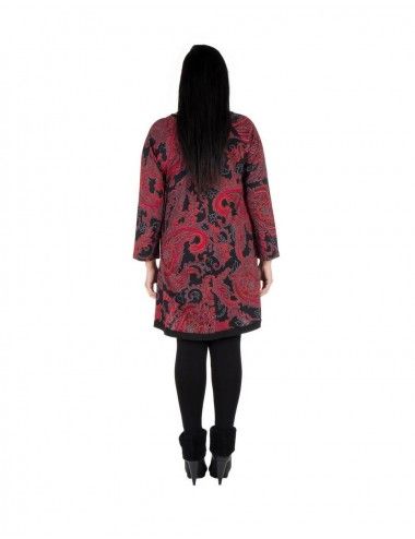 Dress-plus-size-fantasia-paisley-disuguale 2