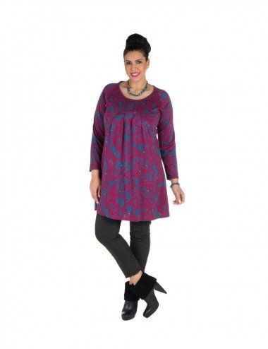 blusa-janet-purple-size-large-stamped-detail-ethnic-blusade