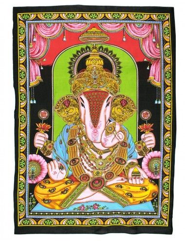 dioses-hindues-ganesha-tapiz