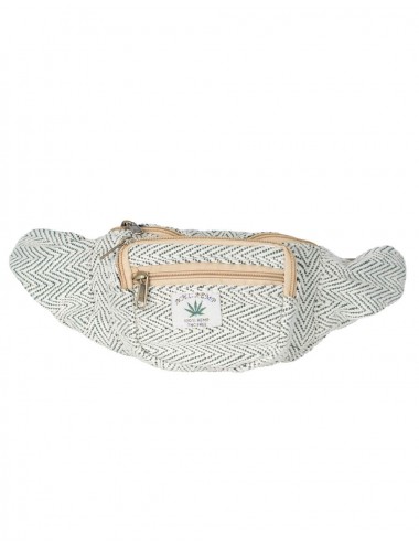 sac banane-couleurs-chanvre-unisexe-hippie-vert