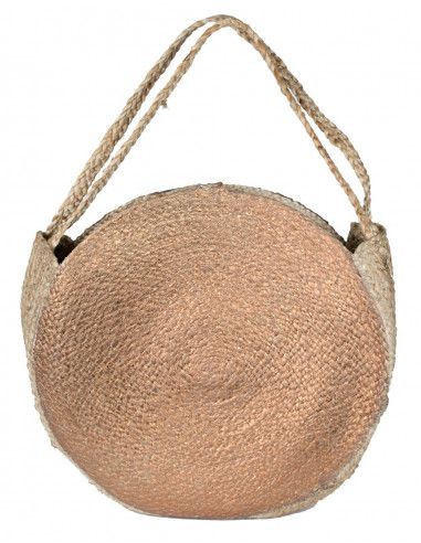 bolsa-cesta-circular-bronze-vime-verão-praia
