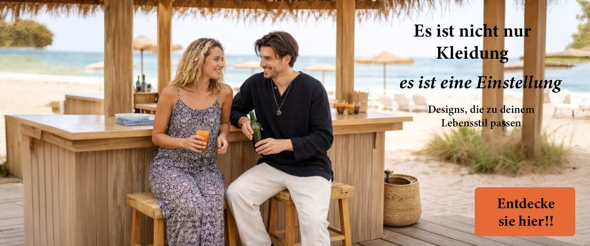 Sommerkollektion Hippie-Shop 2025